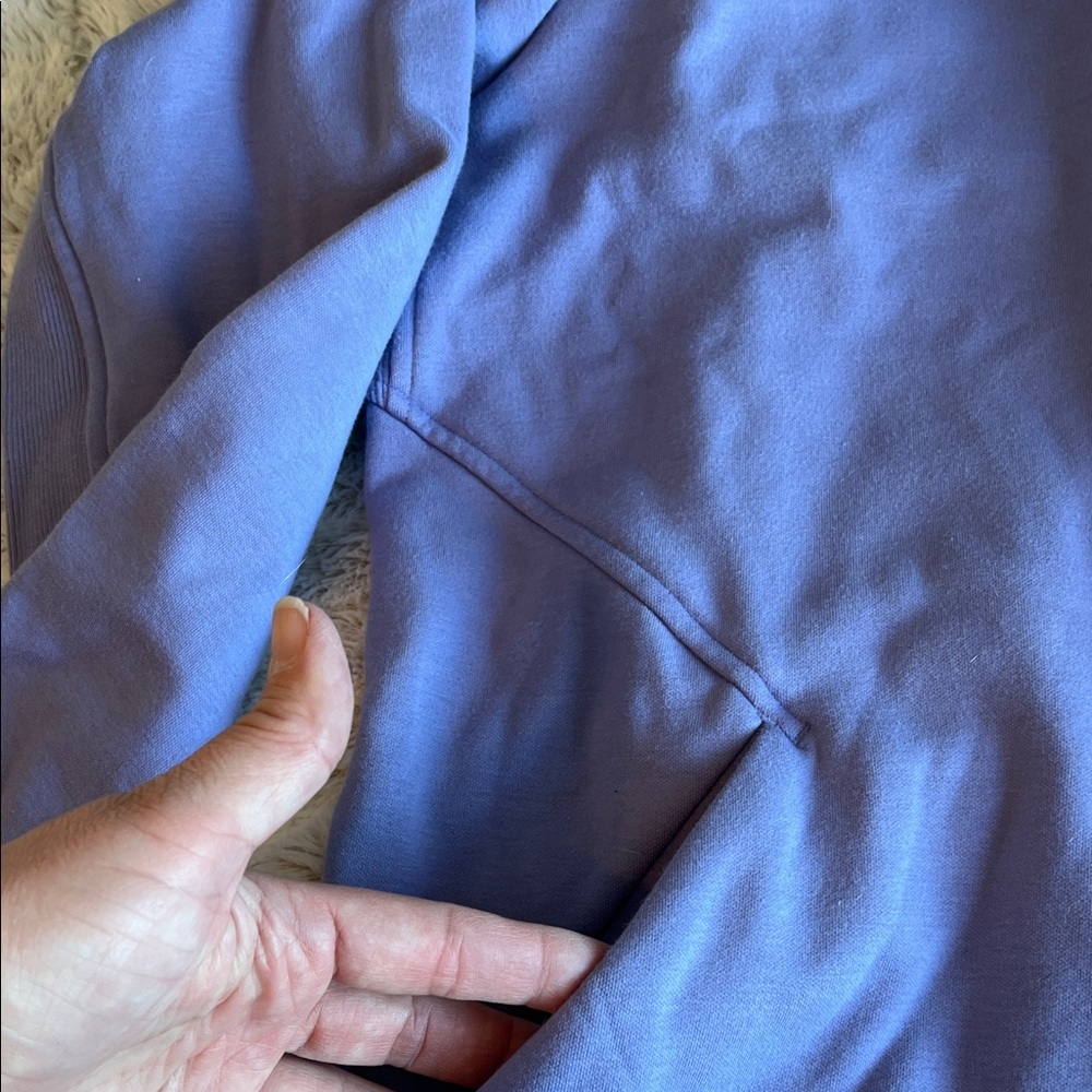 Athleta Lavender Full-Zip Hoodie - Picture 5 of 10
